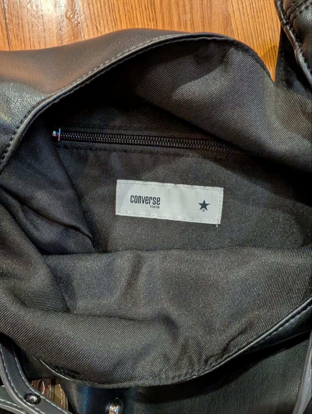 Converse Tokyo Black Studded Purse Tote - Picture 7 of 9